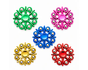 Spinner Metálico Antiestrés Sensorial