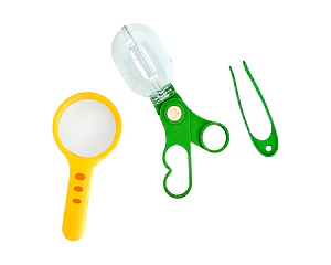 Juguete de Exploración con Lupa y Pinza para Insectos