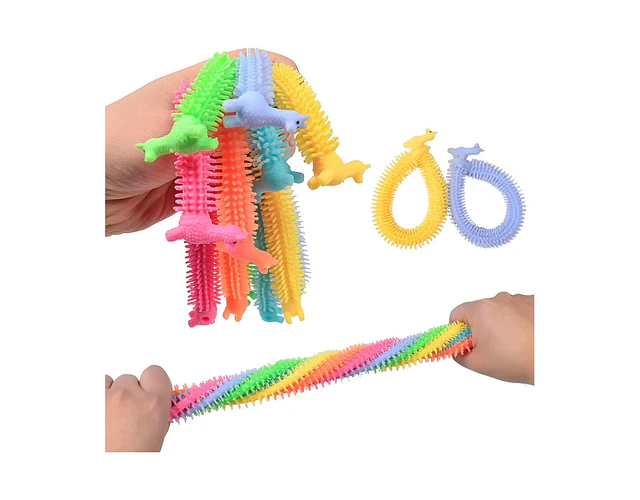 12 Pulseras Sensoriales De Silicona