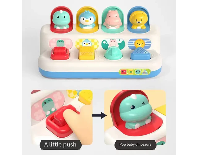 Juego Pop Up Didáctico Animales