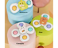 Spinner giratorio con ventosas para Bebé Pack de 3