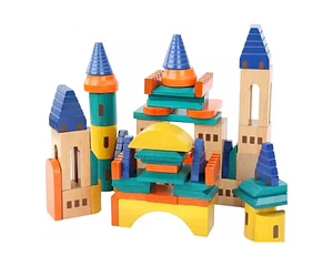 Bloques de Madera Castillo Medieval