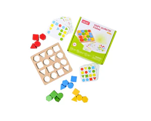 Juego de Mesa Emparejamiento Formas y Colores