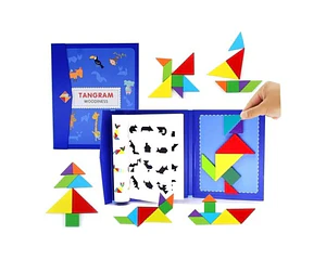 Tangram Magnético 3D Montessori