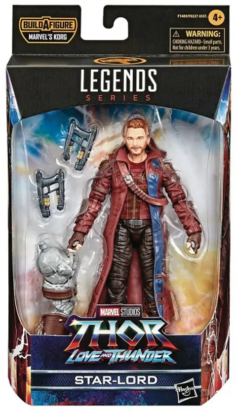  MARVEL LEGENDS THOR LOVE AND THUNDER BAF KORG (CONSULTAR POR DISPONIBILIDAD DE FIGURA, SE VENDEN POR SEPARADO)