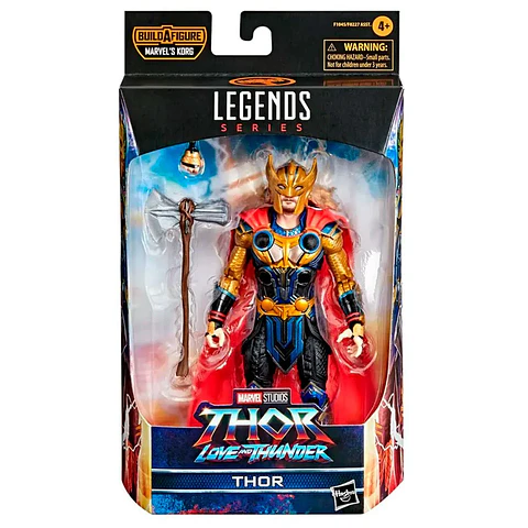 MARVEL LEGENDS THOR LOVE AND THUNDER BAF KORG (CONSULTAR POR DISPONIBILIDAD DE FIGURA, SE VENDEN POR SEPARADO)