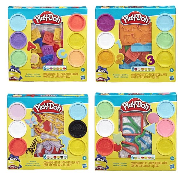 PLAY-DOH FUNDAMENTALES PRIMERAS CREACIONES SURTIDO (CONSULTAR MODELOS DISPONIBLES, SE VENDE POR SEPARADO)