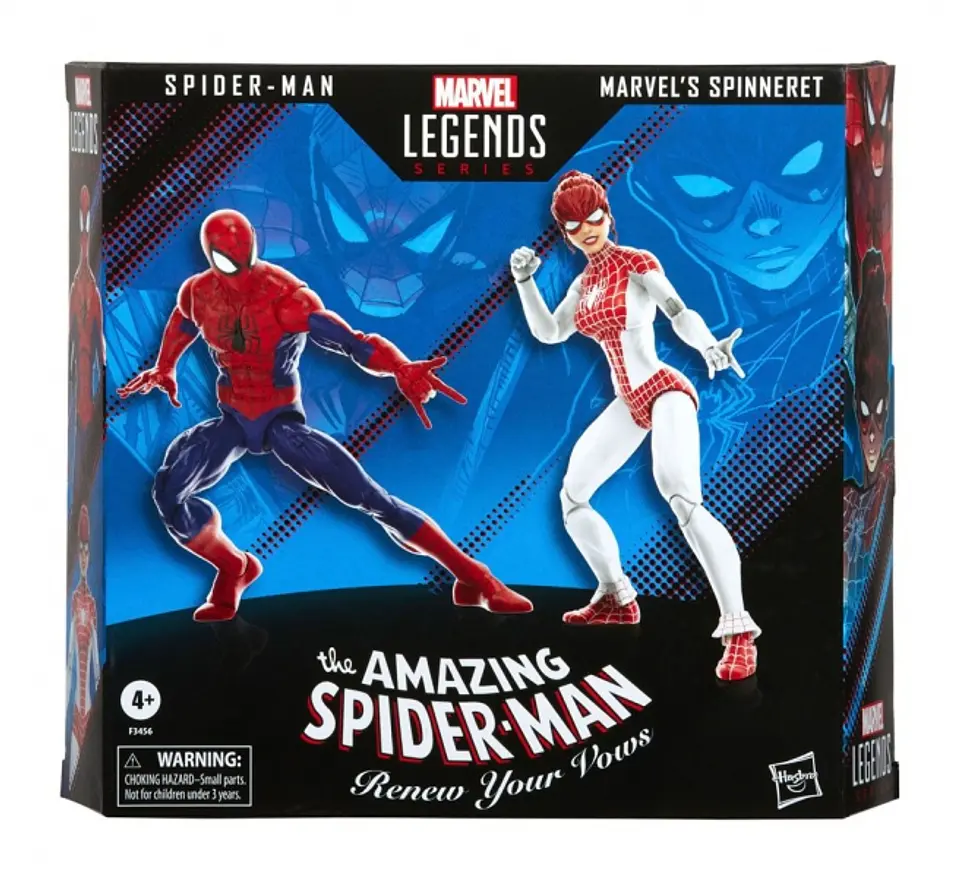 SPD LEGENDS SPINNERET Y SPIDER-MAN PACK 2 FIGURAS  1