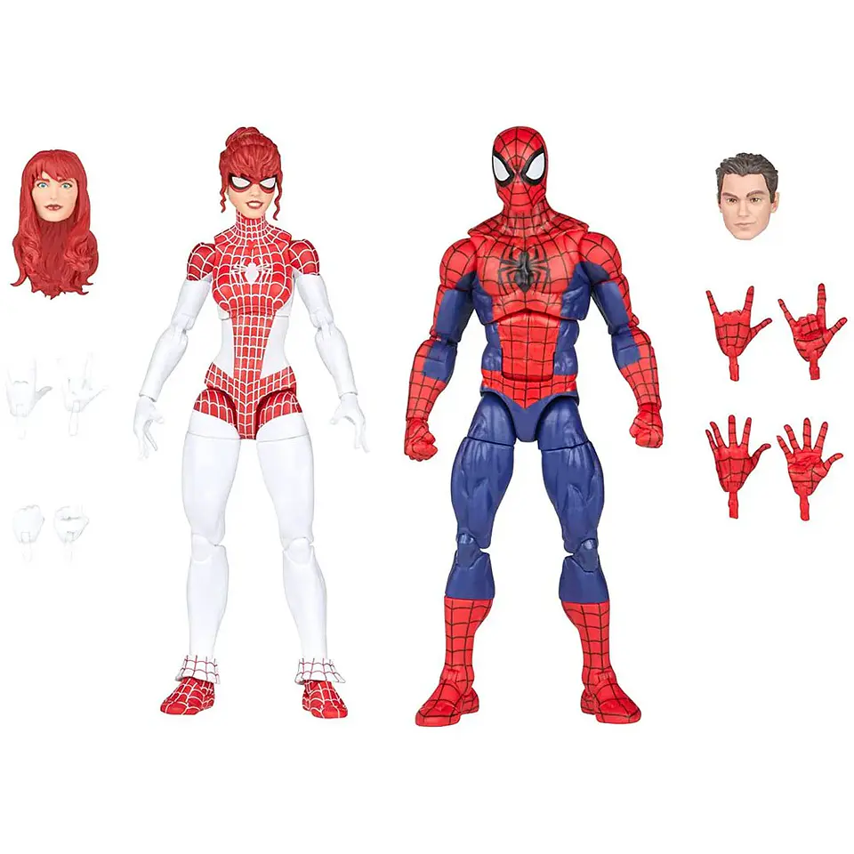 SPD LEGENDS SPINNERET Y SPIDER-MAN PACK 2 FIGURAS  2