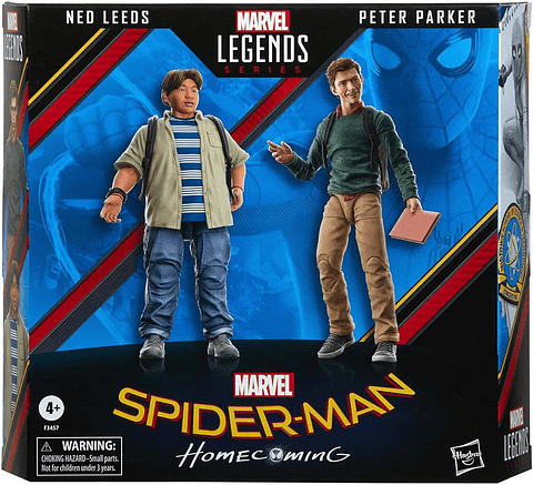 Spider-Man Figuras Ned y Peter Parker Marvel Legends