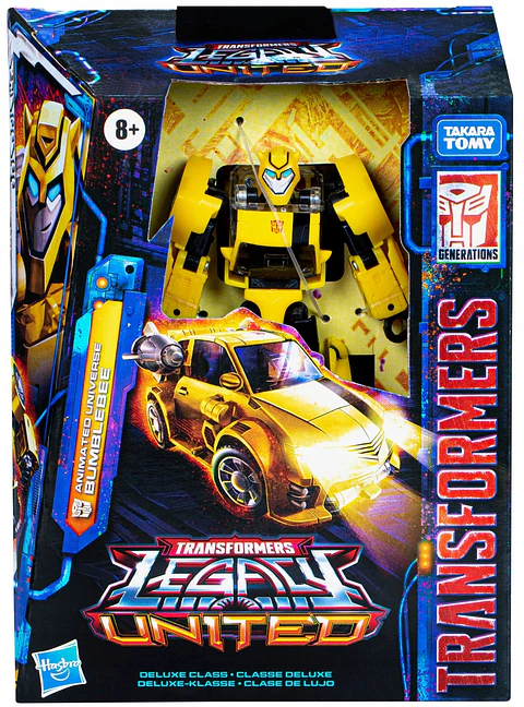 TRANSFORMERS LEGACY EVOLUTION DELUXE ANIMATED UNIVERSE BUMBLEBEE 
