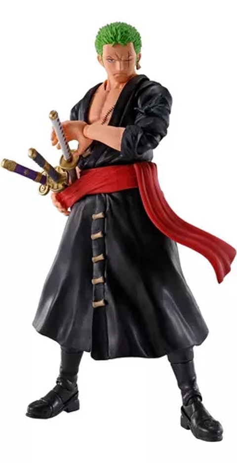 S.H.FIGUARTS FIGURA RORONOA ZORO THE RAID ON ONIGASHIMA