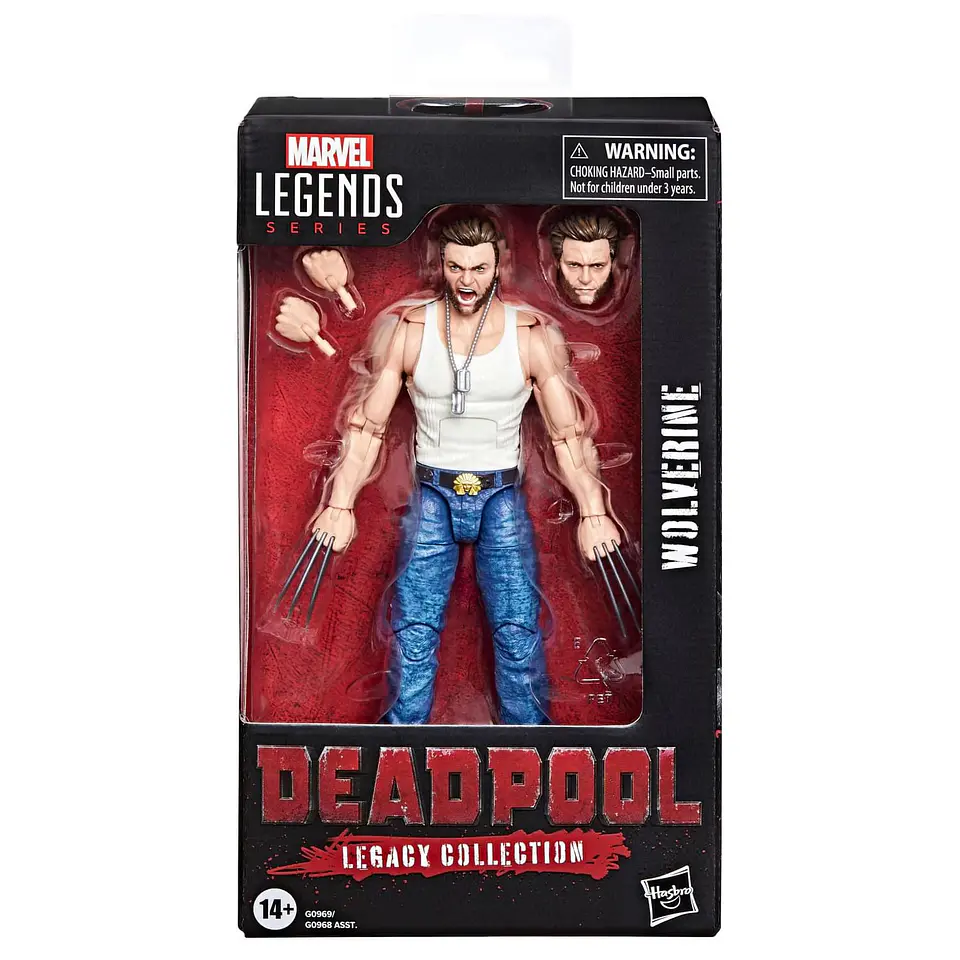 MARVEL LEGENDS LEGACY FIGURA WOLVERINE  1