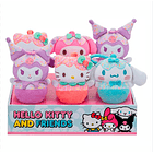 HELLO KITTY PLUSH CLIP 10 CM (CONSULTA POR DISPONIBILIDAD DE FIGURA, SE VENDEN POR SEPARADO) 1