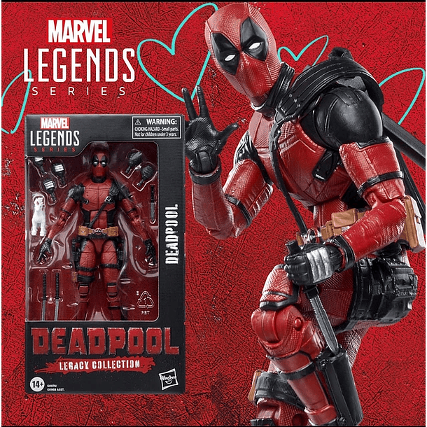 Legacy Collection Marvel Legends Series Figura Deadpool  3