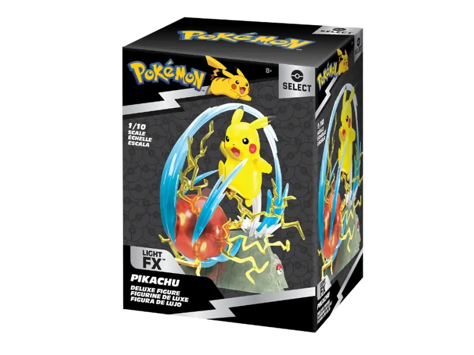 Pikachu Estatua Light Fx- Pokémon Deluxe Collector  1