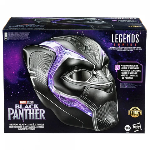 Black Panther Casco Electrónico Fan - Marvel Legends Series 