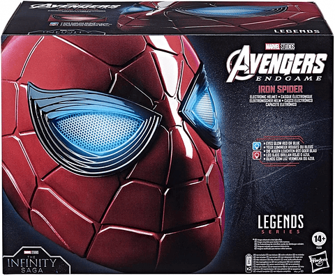 Casco Electronico Spider-Man Fan - Marvel Legends Series 