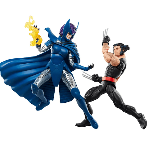  Marvel Legends series - Pack 2 figuras Wolverine y Psylocke