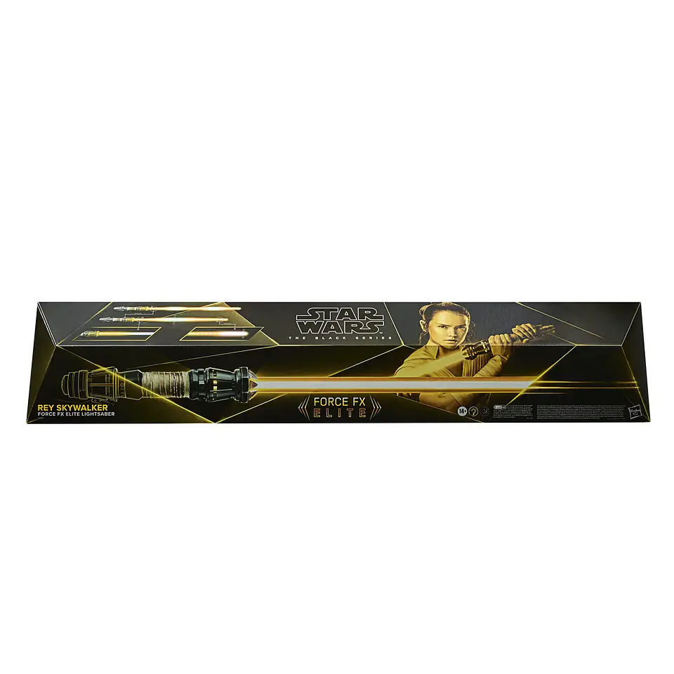 Sable de luz Force FX Elite de Rey Skywalker de Star Wars The Black Series  1