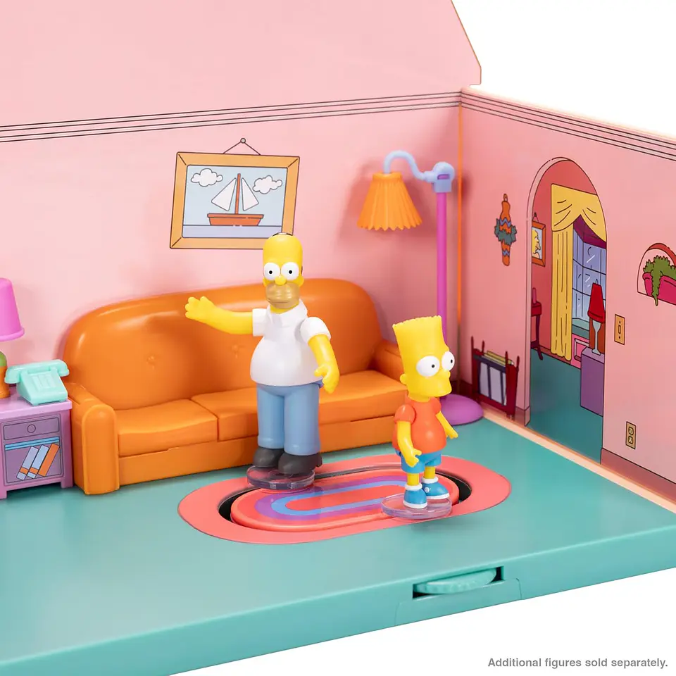 Preventa - Los Simpsons Playset Casa 2.5 Pulgadas 4