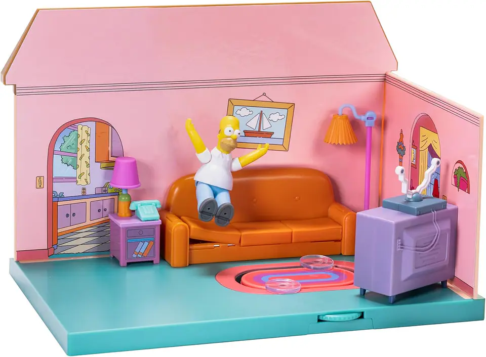 Preventa - Los Simpsons Playset Casa 2.5 Pulgadas 5