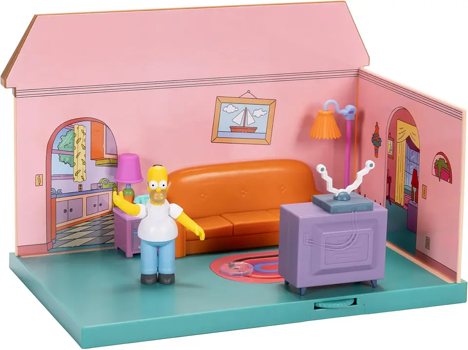 Preventa - Los Simpsons Playset Casa 2.5 Pulgadas 6