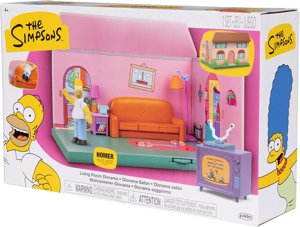 Preventa - Los Simpsons Playset Casa 2.5 Pulgadas 7