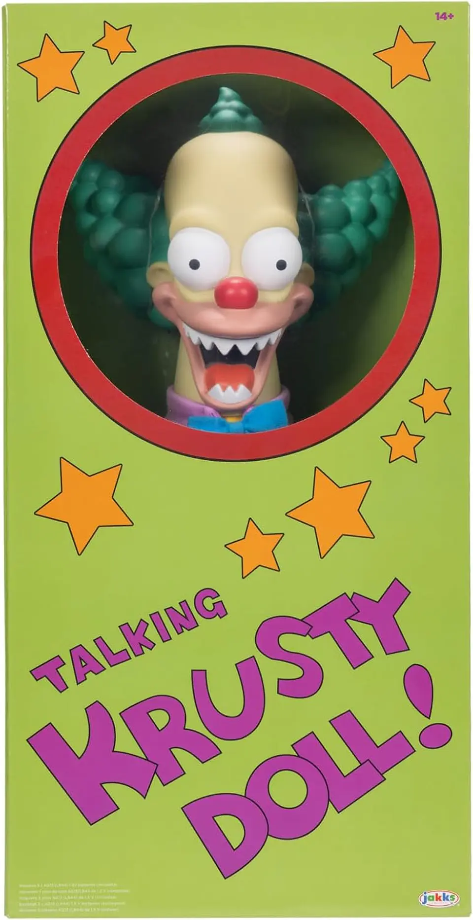Krusty Peluche Full Funciones, Los Simpsons - JAKKS Pacific 8