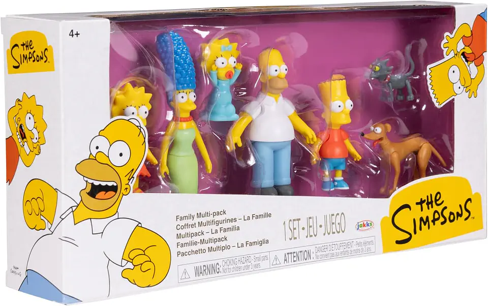 Los Simpsons Pack de 5 figuras 7 cm  7