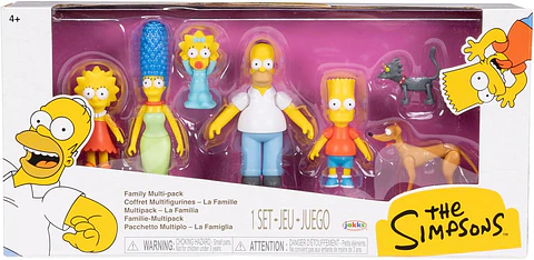 Los Simpsons Pack de 5 figuras 7 cm 