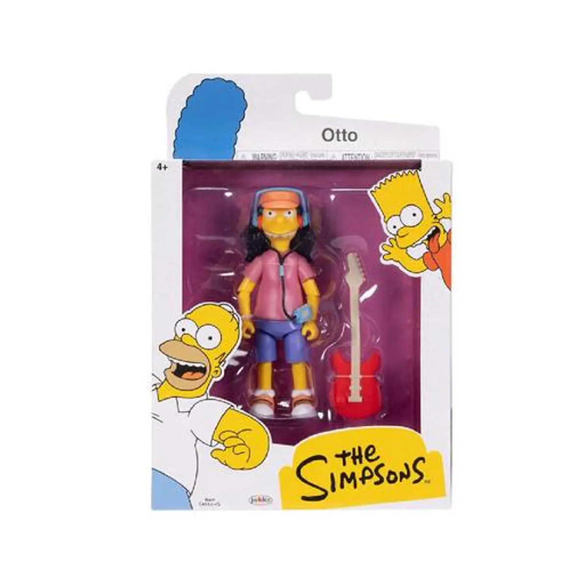 Figurine Simpson Omer Chausette - Année 1990 - Hauteur 8,5 Cm - Occasion - Parfaite Pour Collection
