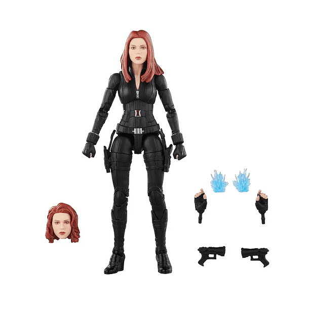 MARVEL LEGENDS INFINITY SAGA SPIDERMAN  BLACK WIDOW 