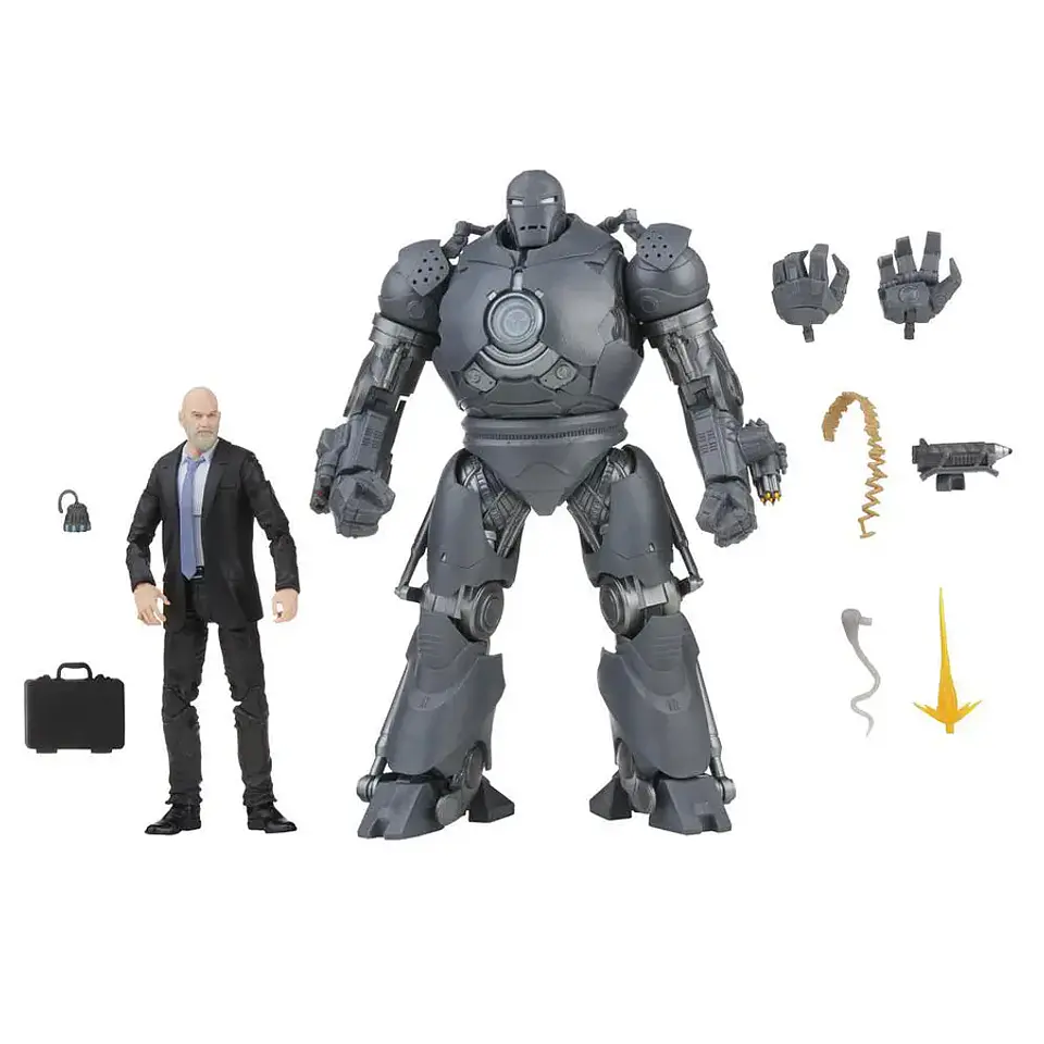 Marvel Legends Obadiah Stane & Iron Monger Hasbro  2