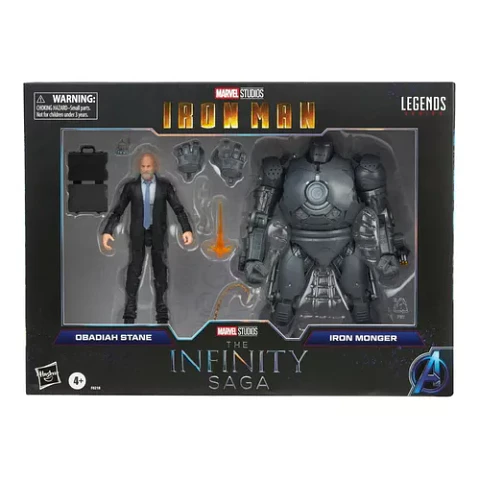 Marvel Legends Obadiah Stane & Iron Monger Hasbro 