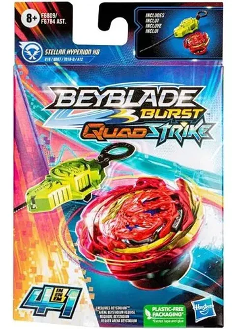 Beyblade Burst Quadstrike Stellar Hyperion H8