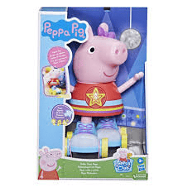 Muñeca Peppa Pig Club Peppa canta y patina  