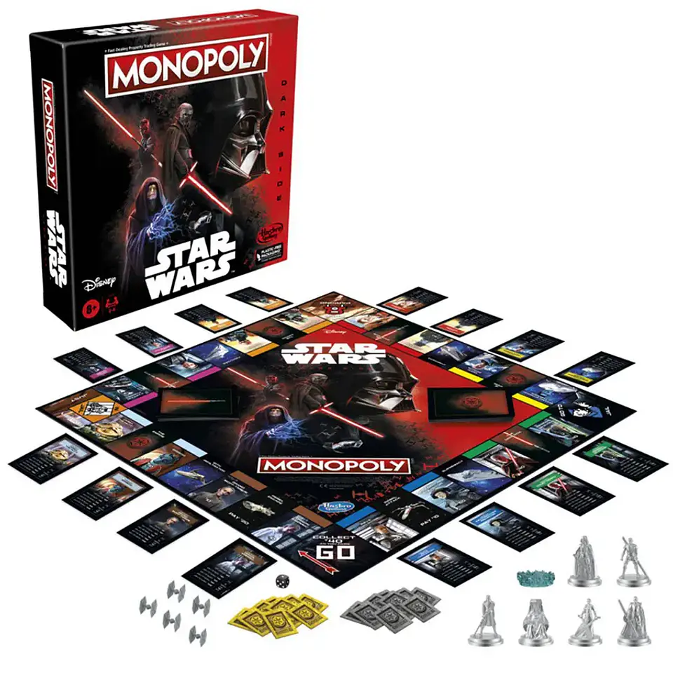 Juego de Mesa Monopoly Star-Wars Hasbro  2