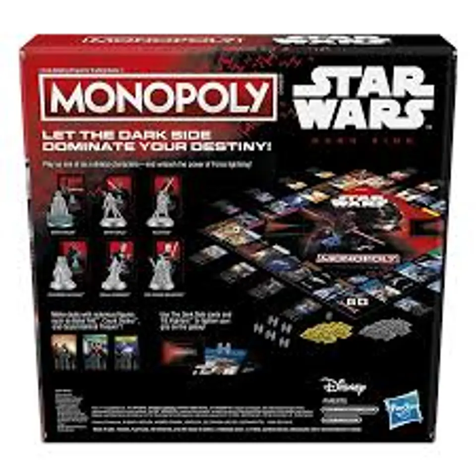 Juego de Mesa Monopoly Star-Wars Hasbro  3