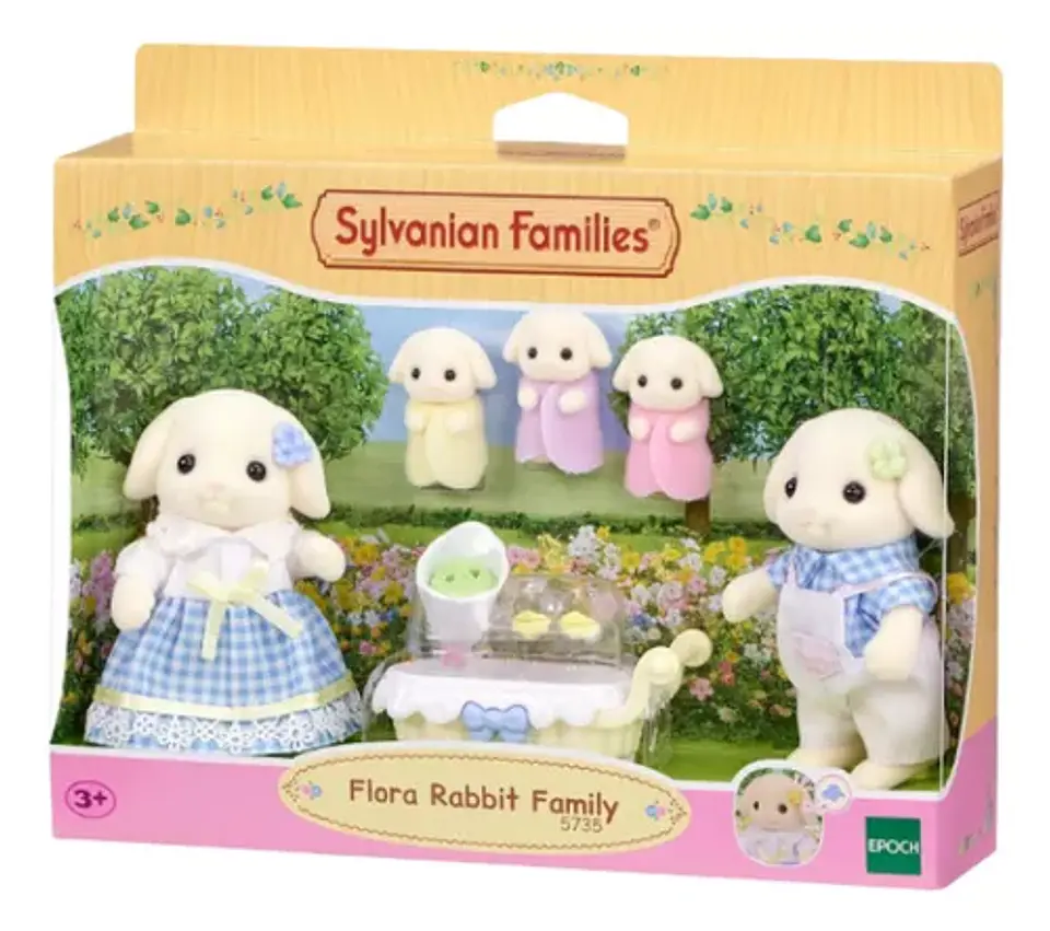 SYLVANNIAN FAMILIES FLORA RABBIT FAMILY 1