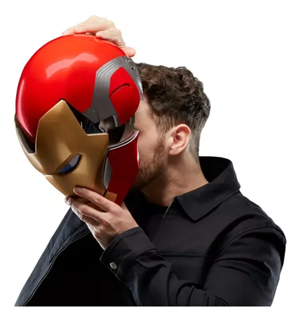 Casco electrónico fan Marvel Legends series Iron Man  4