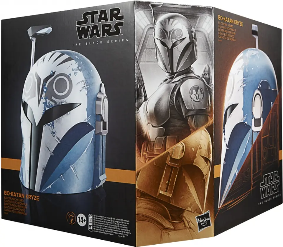 Casco electrónico Bo-Katan Kryze The Black Series Star Wars  1