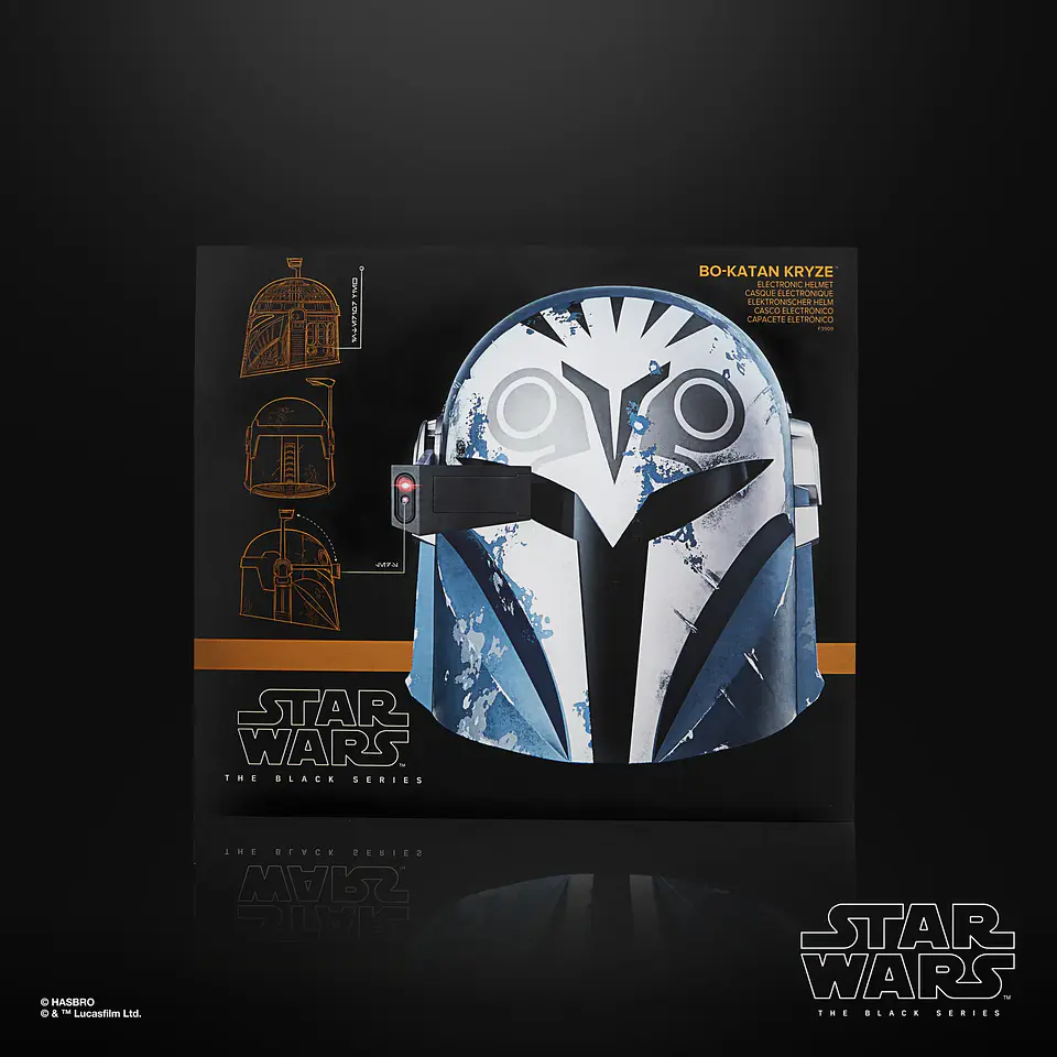 Casco electrónico Bo-Katan Kryze The Black Series Star Wars  2