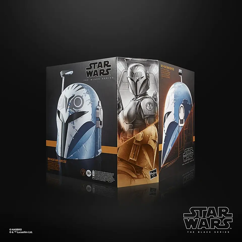 Casco electrónico Bo-Katan Kryze The Black Series Star Wars  3