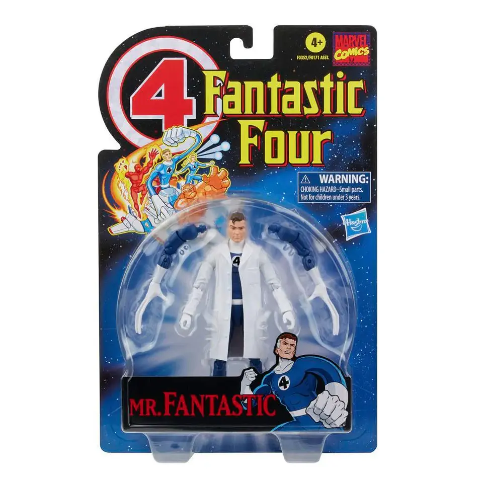 Marvel 4 Fantásticos Figura Mr fantástico  1