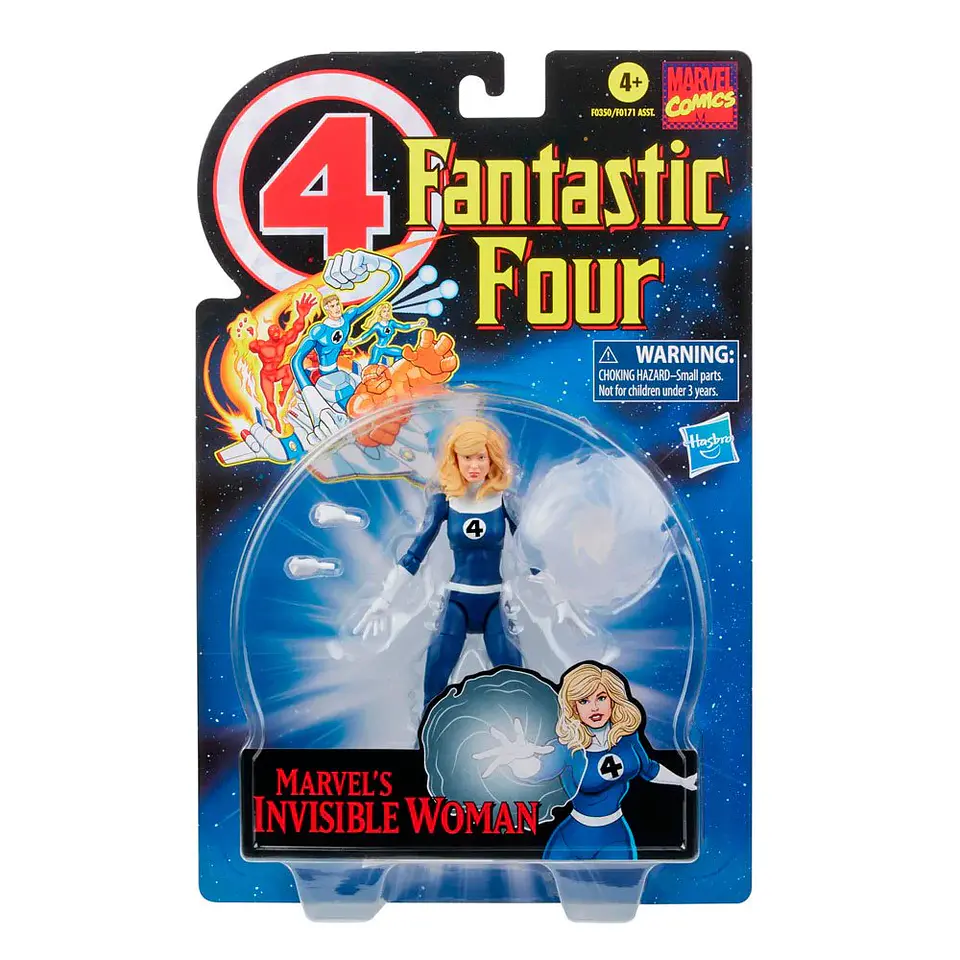 Marvel 4 Fantásticos Figura Mujer Invisible 1
