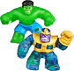 Marvel Versus Pack Thanos Vs Hulk - Goo Jit Zu - Miniatura 2