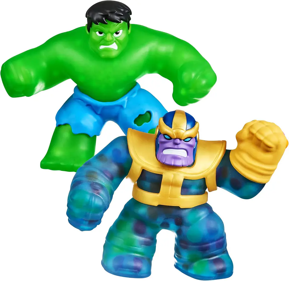 Marvel Versus Pack Thanos Vs Hulk - Goo Jit Zu 2