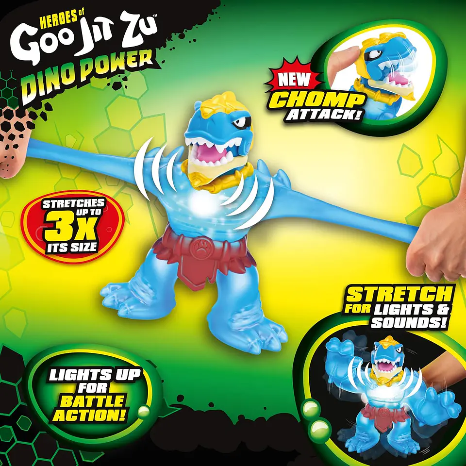 Heroe Dino Power Supagoo T Rex S3 - Goo Jit Zu 6