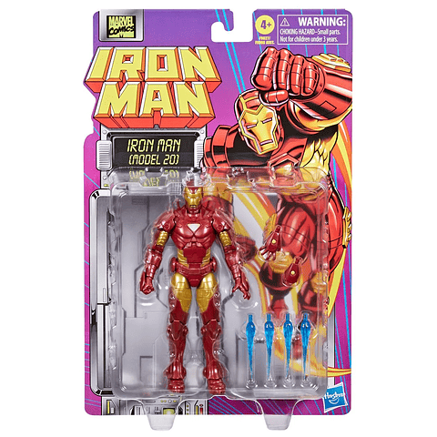 Marvel's Iron Man  Model 20 , Marvel Legends - "Iron Man Retro Collection"